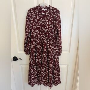 Ivy City Co Girls Lizabeth floral prairie dress size 11/12 T